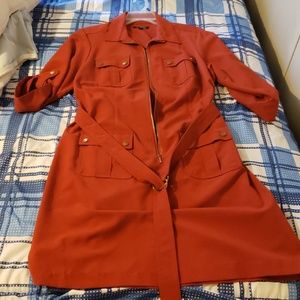 Gorgeous burnt orange dress